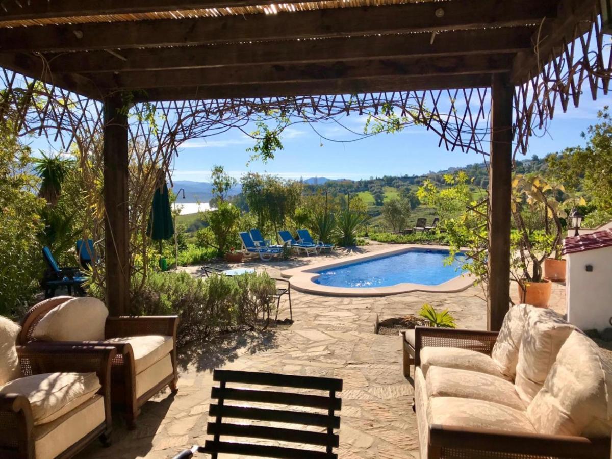 La Rustica En Vinuela, Piscina Privada Villa Exterior foto