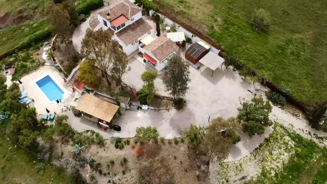 La Rustica En Vinuela, Piscina Privada Villa Exterior foto