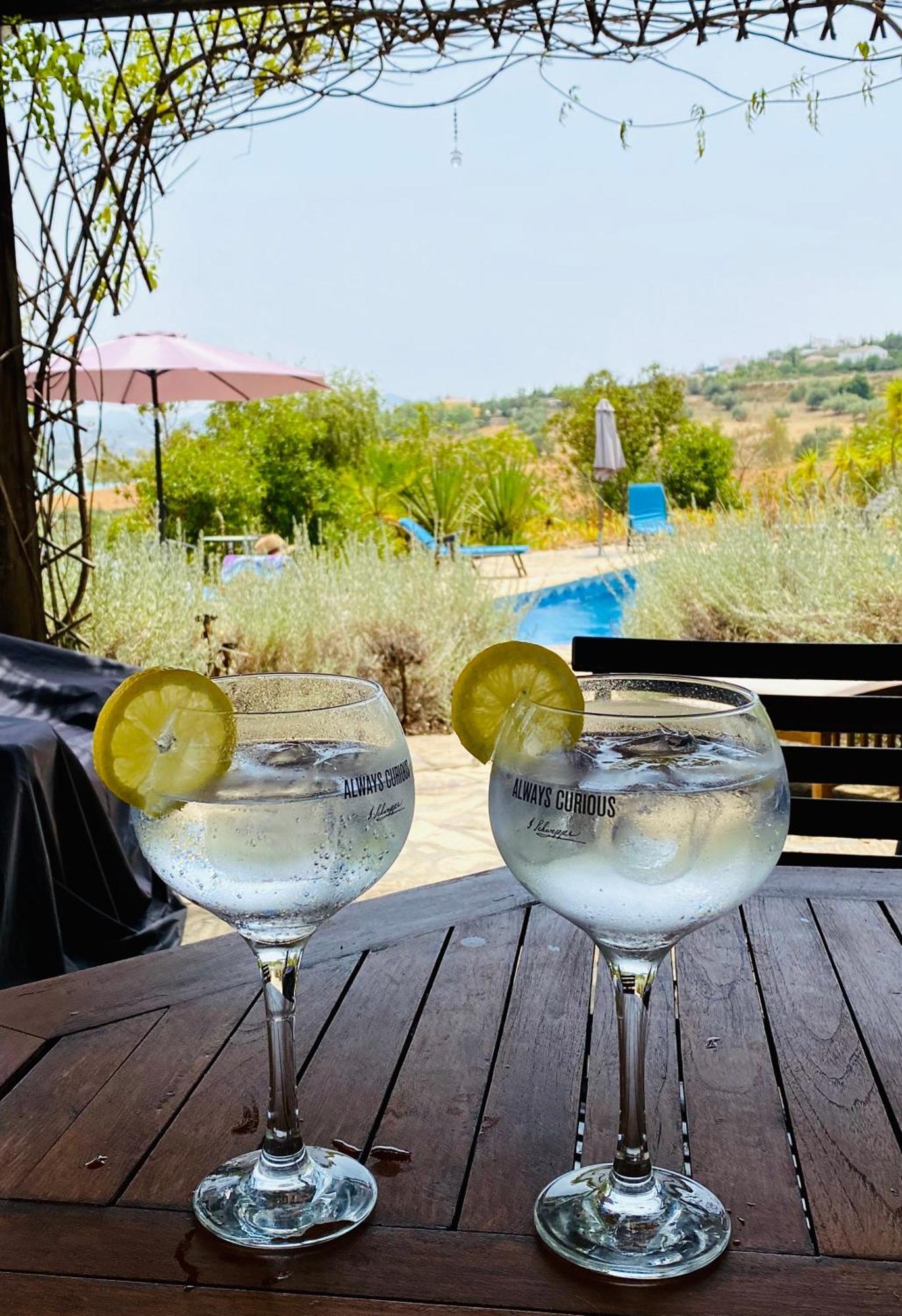 La Rustica En Vinuela, Piscina Privada Villa Exterior foto